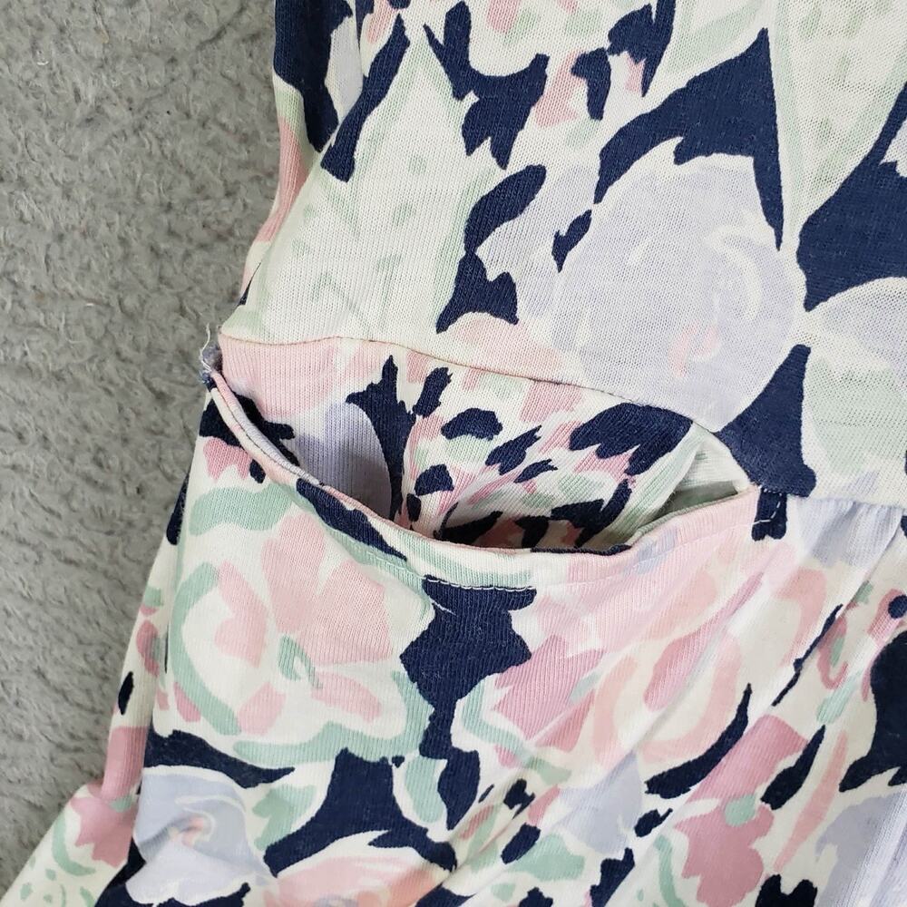 Vintage Laura Ashley Dress Made USA Floral Prairie Cottagecore Midi M/L - Picture 7 of 11